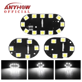 

ANYHOW 3 piece set Car Reading Light For Nissan Qashqai Indoor LED Lights Reading Dome Lamp Car Interior Reading Lamps