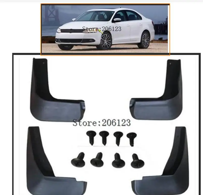 Брызговики для VW Jetta Mk6 A6 2011 2012 2013 Vento седан | Автомобили и мотоциклы