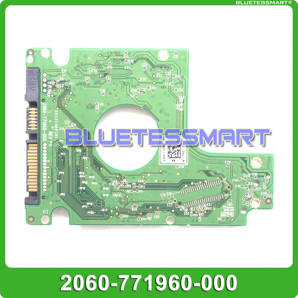 HDD PCB ȸ  2060-771960-000 REV A P2, WD 2.5 SATA ϵ ̺    