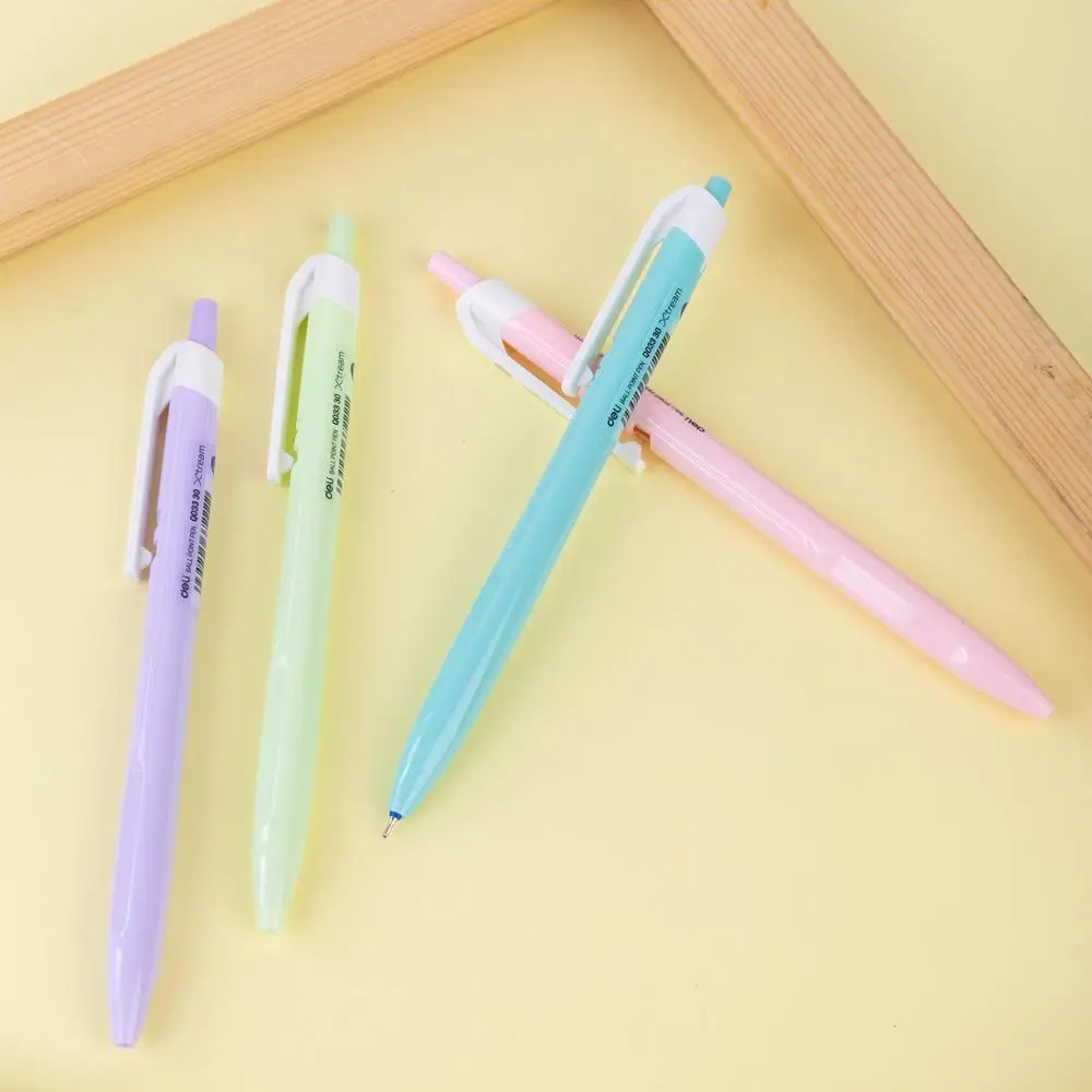 Ballpoint Pen DELI 0.7mm Colorful Ball Pen For School Office