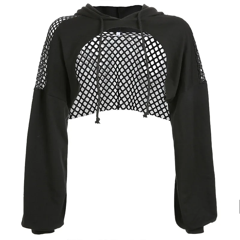 TWOTWINSTYLE Vintage Patchwork Mesh Shirt Female