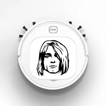 

Smart Sweeper Robot House Durable Power Floor Cleaning Robots Vacuum Cleaner 1800pa Kurt Cobain Nirvana