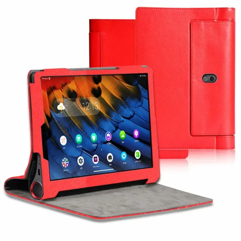 Умный чехол подставка из искусственной кожи для Lenovo Yoga Tab5 YT X705 10 1 дюйма|Чехлы