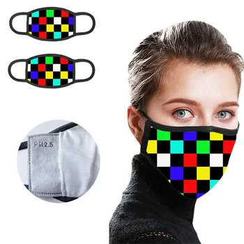 

masque Men Women 2 Pcs PM2.5 Activated Carbon Filter 3D Anti Pollution Adult 2 mouth face covers mascarillas маска mondkapjes