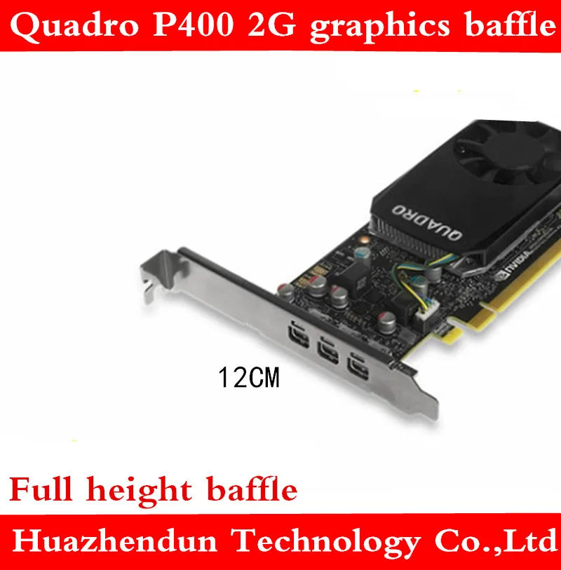 

Bezel mini DP * 3 connector for Quadro P400 2G graphics card 12CM full height baffle 20pcs free shipping