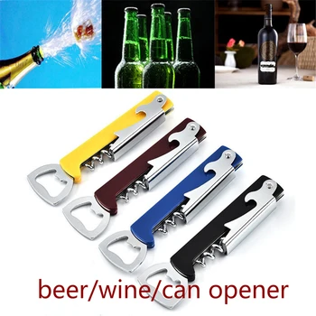 

1 Pcs Creative Corkscrew Opener Groomsmen Gift Idea Personalized Beer Bar Wine Bottle Opener Kitchen Gadgets Cocina