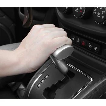 

Airplane T Shape Gear Shift Knob Manual Automatic GearShift Stick for Jeep Compass Patriot Wrangler