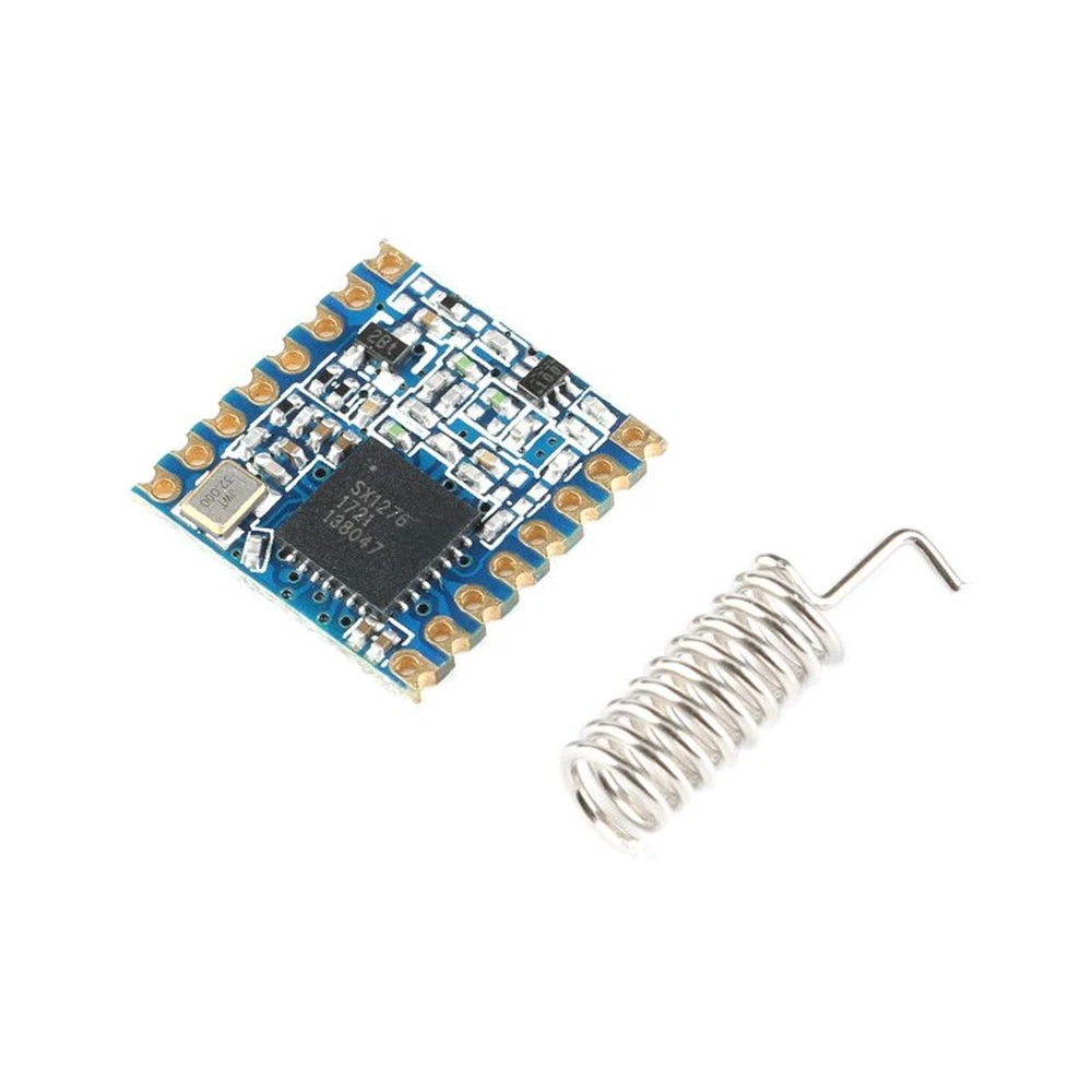 2pcs 868MHz Super Low Power RF LoRa Module SX1276 Chip Long-Distance Communication Receiver IOT Transmitter SPI with Antenna | Электронные