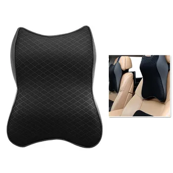 

Memory Foam Headrest Pillow Pad Neck Support Cushion Accessories Black