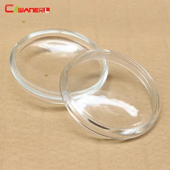 

Cawanerl 2 Pieces Car Fog Light Replacement Glass Cover Lens Round Diameter 90mm For Mitsubishi L200 Pajero Outlander Galant RVR