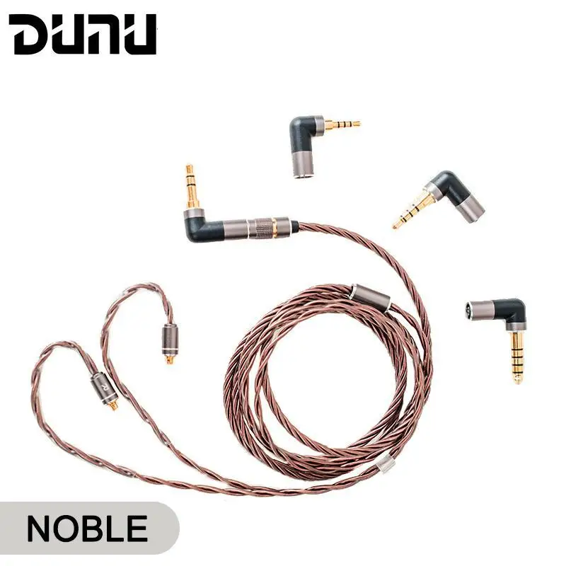 

DUNU NOBLE Original Earphone Cable of DK4001 Furutech OCC Silver mixed wire with 4 Quick Switching Connectors MMCX/0.78MM