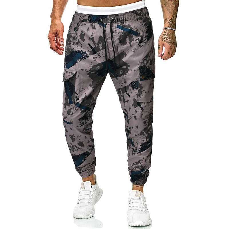 S-2XL новые мужские s Jogger осенние карандашный гаремный брюки мужские Камуфлированные штаны, милитари несколько стилей брюки свободные удобные брюки карго