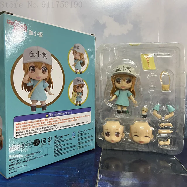 Hataraku saibou anime plaqueta kesshoban células no trabalho bonito 3  células no trabalho figura de ação brinquedos presente natal para crianças  meninas - AliExpress