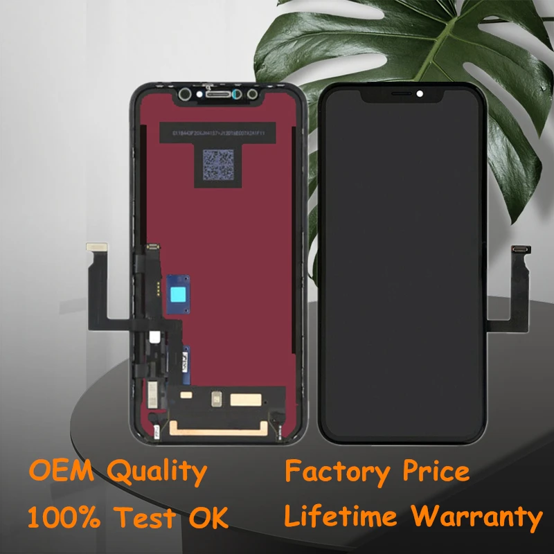 

OEM LCD For iPhone XR OLED LCD Display With 3D Touch Screen Digitizer Assembly Replacement For XR LCD