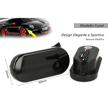 

CARALL LN3228 Kit arrow Side Led Side Marker dynamic Fume Ford Focus lens MK2 C-Max Fiesta Fusion galaxy OEM 4 M5A13K3