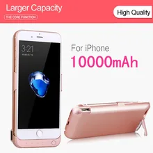 Чехол для аккумулятора 10000 мАч для iPhone 6 s 6s, внешний аккумулятор, чехол для зарядки для iPhone 6 6s Plus, чехол для зарядного устройства