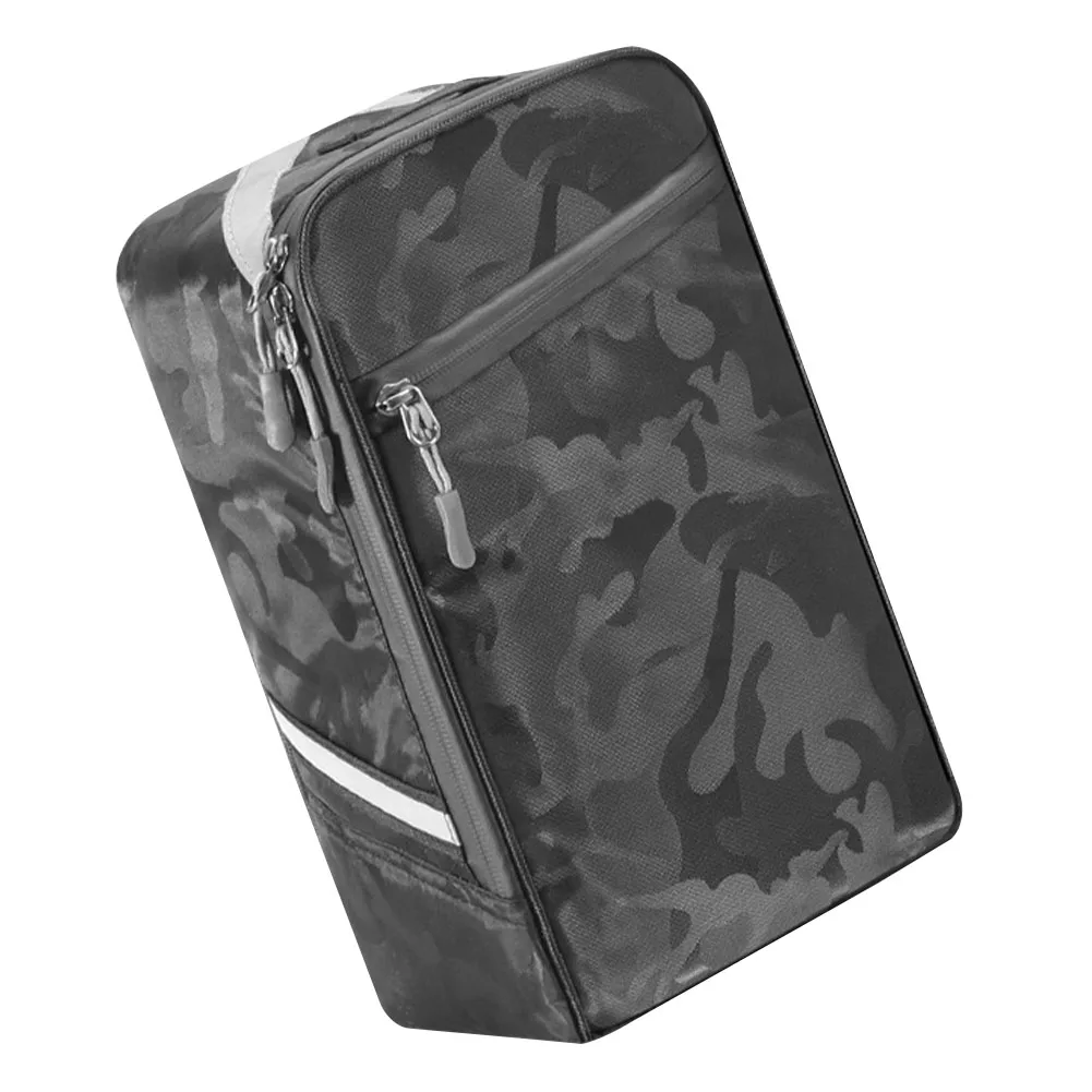 With Reflective Stripe Rectangle Accessory Large Capacity Cycling Mountain Bicycle Outdoor Rear Seat Bike Bag Oxford Cloth