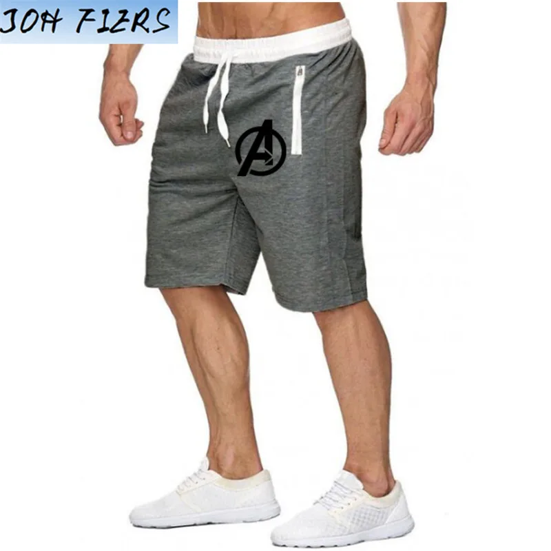 NEW Summer Brand Mens Jogger Sporting Thin Shorts Men Black Bodybuilding Short Pants Male Fitness Gyms Shorts for workout