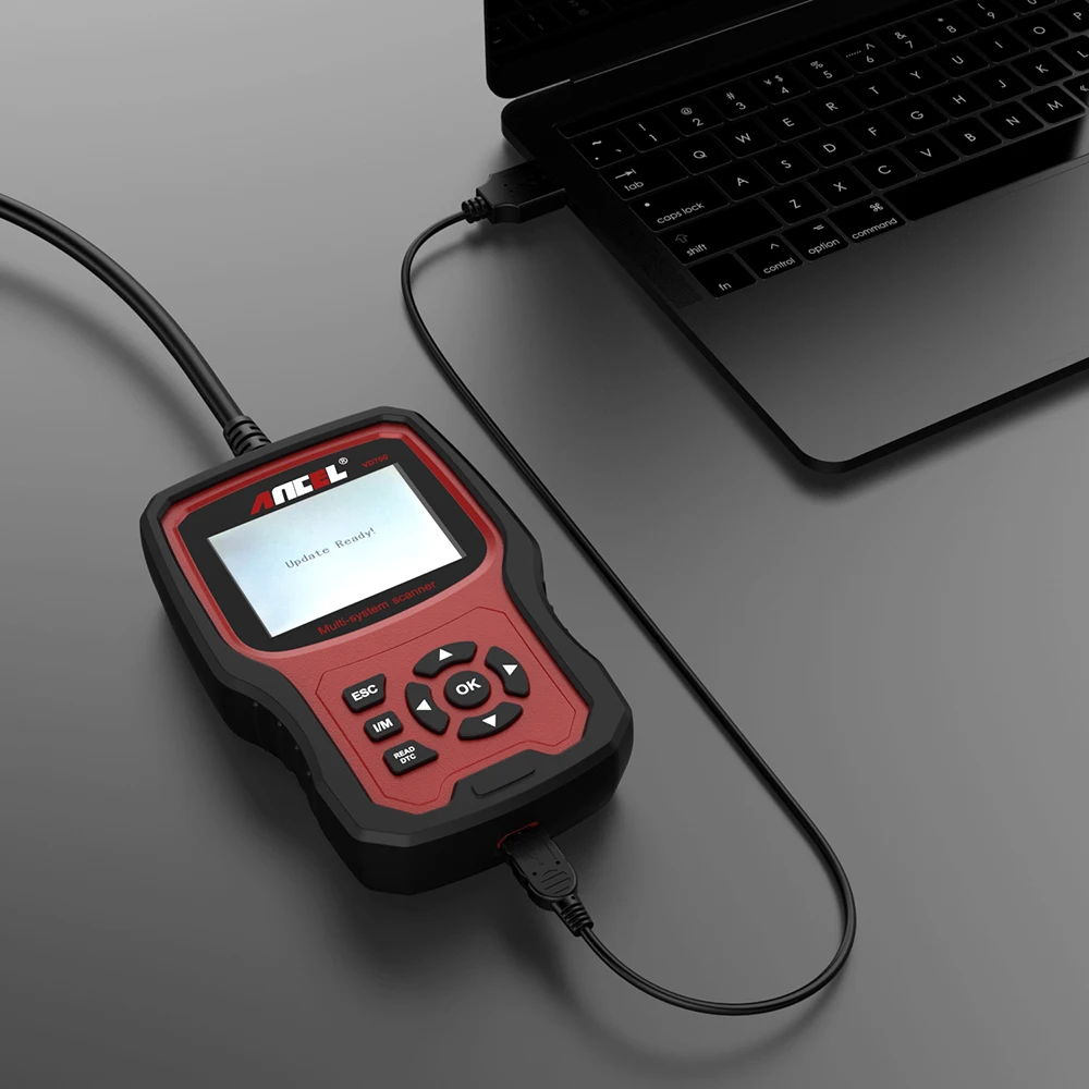 Ancel VD700 OBD2 сканер для диагностики автомобиля полная система индивидуальное сканирование Подушка безопасности ABS масло EPB сброс диагностический Автомобильный сканер инструмент