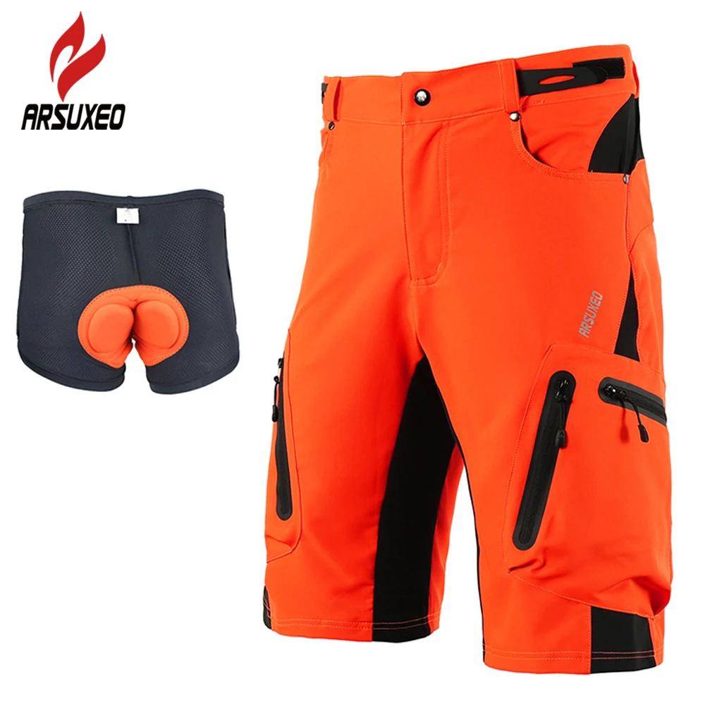 Cycling Shorts for Men MTB Bicycle Riding adjustable waist loose fit cycling shorts cycling pants cycling bib shorts
