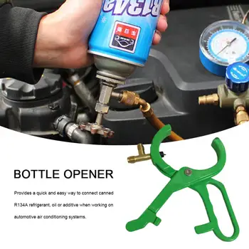 

Car Air Conditioning R134A Refrigerant Bottle Opener Open Valve CT006 Side Mount Can Tap Valve Air Conditioning Repairing Tools