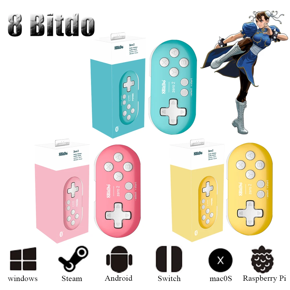 8bitdo геймпад для Nintendo Switch Android контроллер джойстик беспроводной Bluetooth игровой Zero 2 |