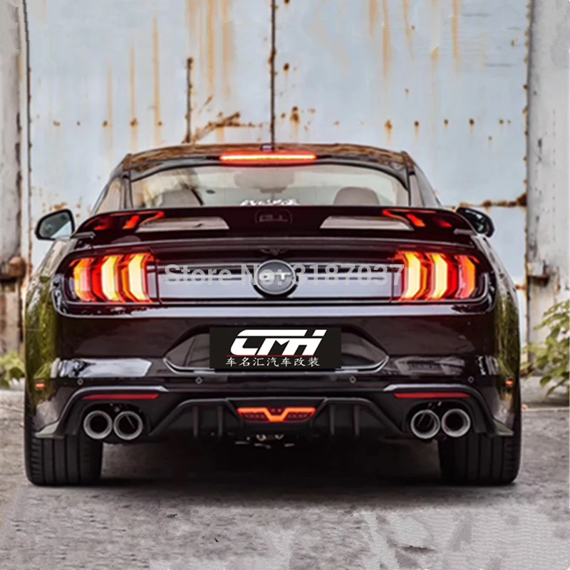 

Спойлер GT500 для ford mustang, стильный высококачественный чехол из углеродного волокна для багажника, Стильный чехол для автомобиля, 2015-2019