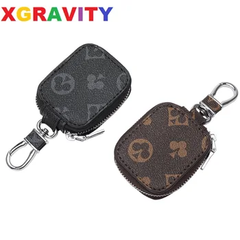 Luxury Brand Hot Car Key Case New Men's And Women's Large-Capacity Multifunctional Practical Leisure Waist Zipper Key Protection 1