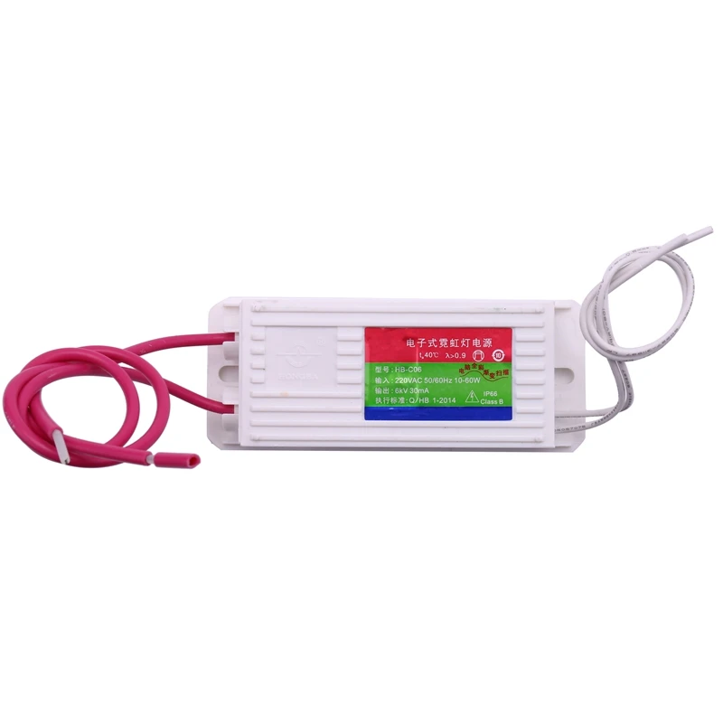 1Pc Hb-Co6 Neon Electronic Transformer Waterproof Power Supply Rectifier 6Kv 60W 30Ma | Инструменты