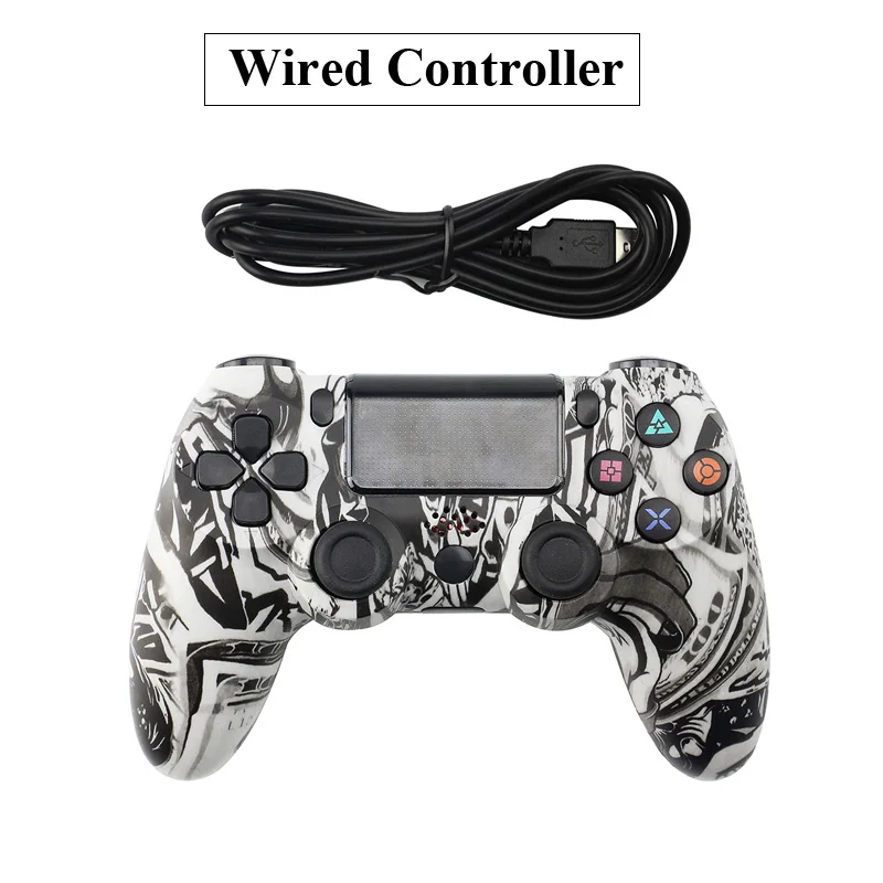 Беспроводной пульт управления Bluetooth для sony PS4 Геймпад игровые устройства с джойстиком для PS3 консоль для Win 7/8/X - Цвет: 2