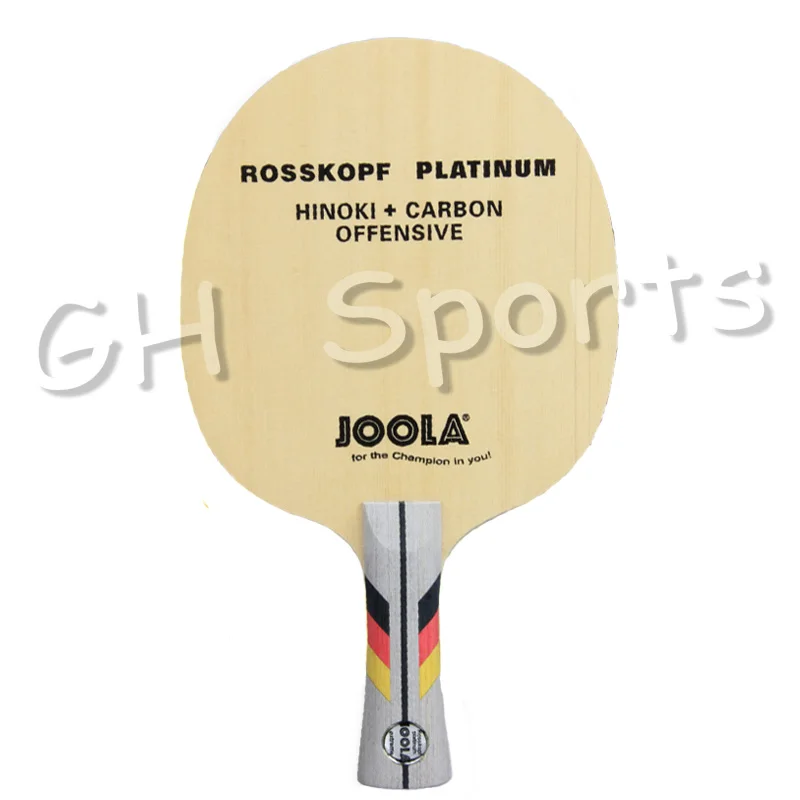 Joola ROSSKOPF Platinum (5 слоев, HINOKI + Premium Carbon, offension) лезвие для настольного тенниса с подарочной коробкой ракетка для Пинг-Понга Летучая Мышь