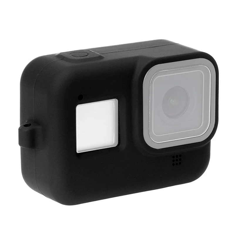 

1PC Silicone Protective Case For Camera With Strap For GoPro Hero 8