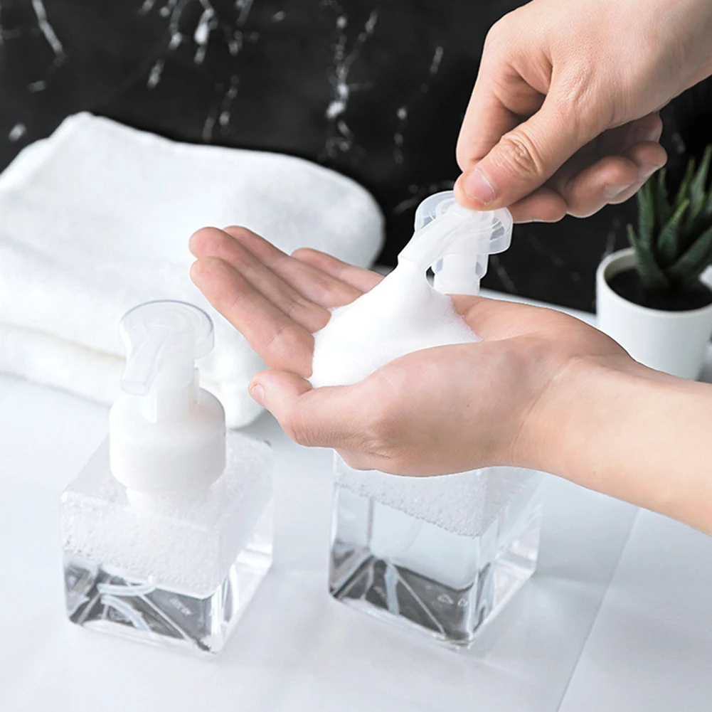 3Pcs 250/400ml Refillable Mousse Foaming Bottle Lotion Shampoo Press Pump Hand Sanitizer Dispenser Push-on Facial Foamer Bubbler 3Pcs 250/400ml Refillable Mousse Foaming Bottle Lotion Shampoo Press Pump Hand Sanitizer Dispenser Push-on Facial Foamer Bubbler