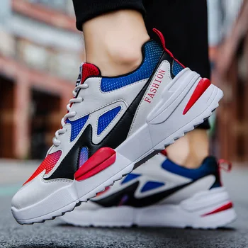 

Spring Autumn Men Running Shoes Male Breathable Mesh Outdoor Jogging Sneakers Comfortable Footwear Sports Shoes B31-53