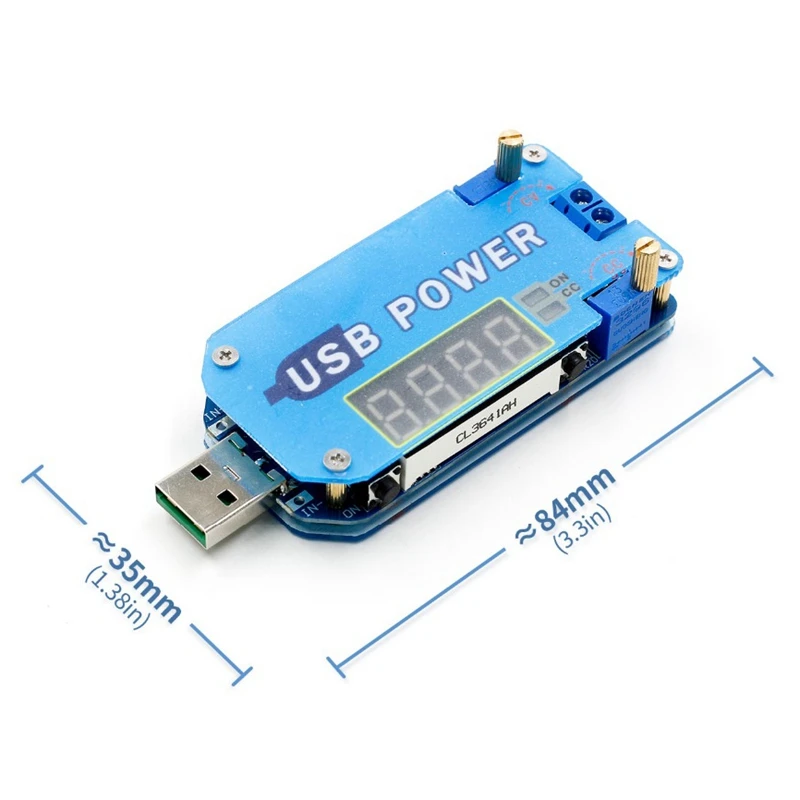15 Вт регулируемый dc-dc Cc Cv Usb 5 В до 3,3 В 9 в 12 В 24 в 30 в повышающий/понижающий модуль питания Регулируемый повышающий понижающий преобразователь с