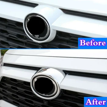 

Logo Decorative Frame Decorative Frame Cover Trim 1pc Chrome Front Grille