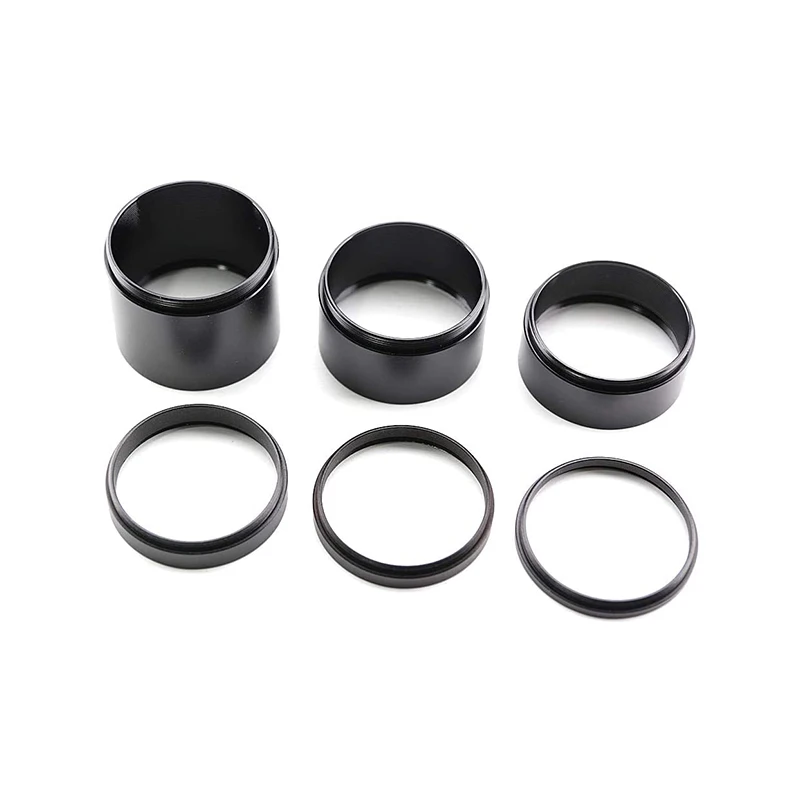 StarDikor M42x0.75 Metal Focal Length Extension Tube Kits 3/5/7/10/12/15/20/30mm For Astronomical Telescope Photography T Ring 4