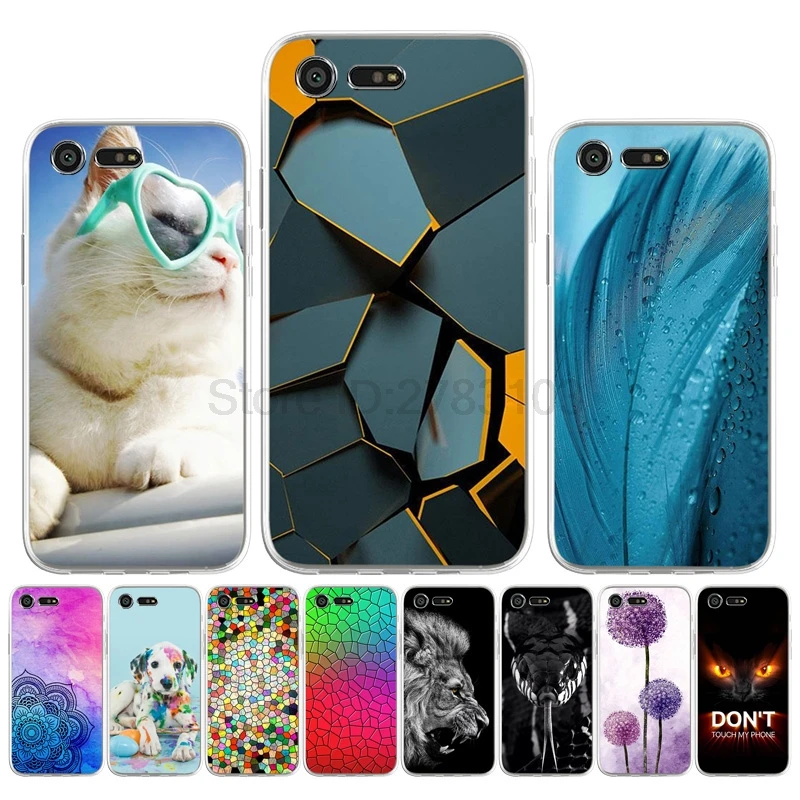 Soft Silicone Tpu Case For Sony Xperia X Z1 Mini Compact PS30 X Mini Back Case For Sony Xperia 1 II Xperia1 2 Phone Cover Etui