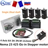 Kit de routeur CNC 4 axes 3A 3N.M Nema 23, moteur pas à pas 425 Oz-in TB6600 + alimentation 350W, carte de contrôleur MACH3 ► Photo 1/6