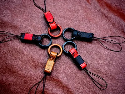 Handmade DIY wood Finger Ring Hand cowhide Rope FOR Leica SONY Fuji ricoh Olympus GR3 RX100M6 XT30 xa5 EPL9 Q2 digital camera