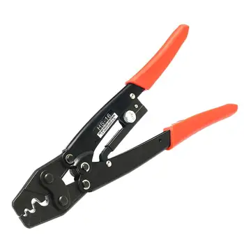 

HS-16 mini Crimping Pliers Cable Lug Crimper Tool Bare Terminal Wire Cutter 1.25-16 Square Millimeter Cutters Cutting Hand Tool
