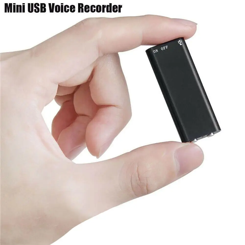 

BEESCLOVER Mini Audio Recorder Voice Listening Device 96 Hours 8GB Bug