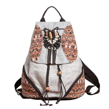 

ASDS-Ladies Retro Backpacks, Stylish and Personalized Leisure Travel Backpacks, Handmade Backpacks