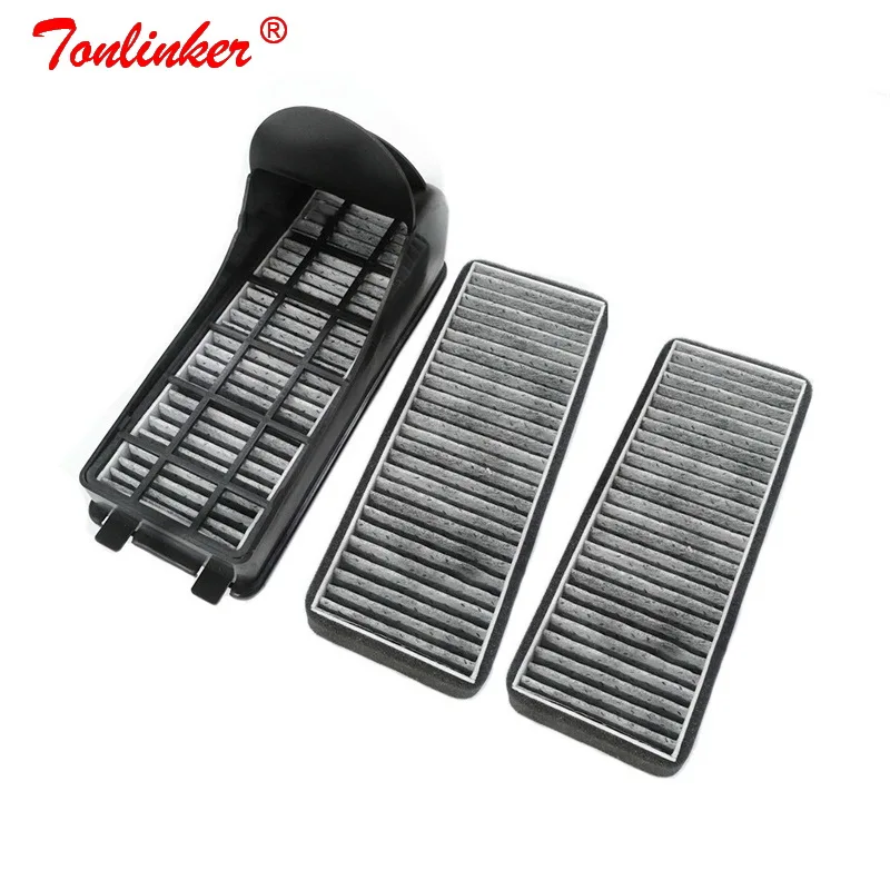 Воздушный фильтр 3 шт. для Volkswagen Polo 2011- Jettas Santana 2011-/Skoda Fabia Rapid 2011-19 автомобильные Внешние фильтры в сборе - Цвет: 3 Filter B and house