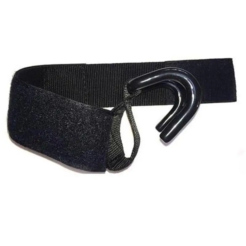 

Anti-off No Cotton Added Power Double Hook Double Barbell Dumbbell Horizontal Bar Weightlifting Deadlift Chin-up Booster Stripe
