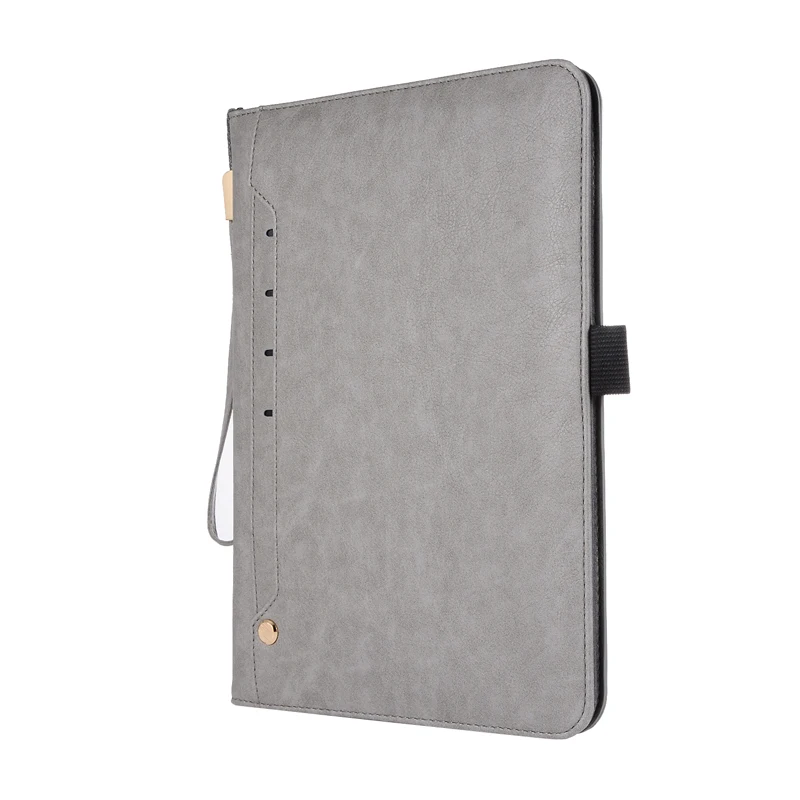 Для iPad Air Air2 многофункциональный флип-чехол iPad 9," Handstrap Бумажник кожаный чехол Портативная подставка смарт-чехол для iPad5 6