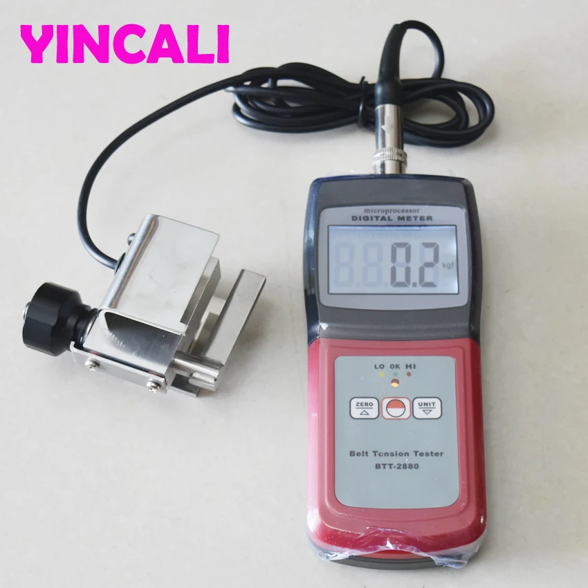 Belt Tension Tester Gauge Btt2880 Textile,cables,plastic Films