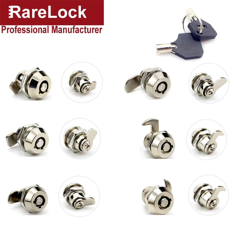 Mini Cabinet Tubular Cam Lock for ATM Cash Box POS Printer Show Case Light-box Attendance Machine Hardware MX09 Rarelock G | Обустройство