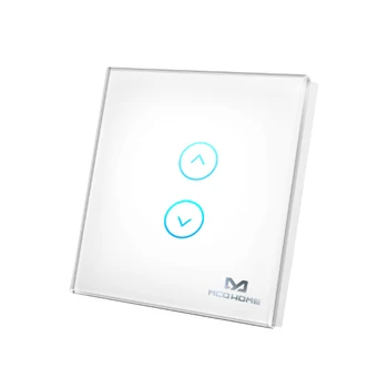 

Z-WAVE PLUS MCO Home Glass Touch Shutter C421 for roller shutter control switch with energy metering