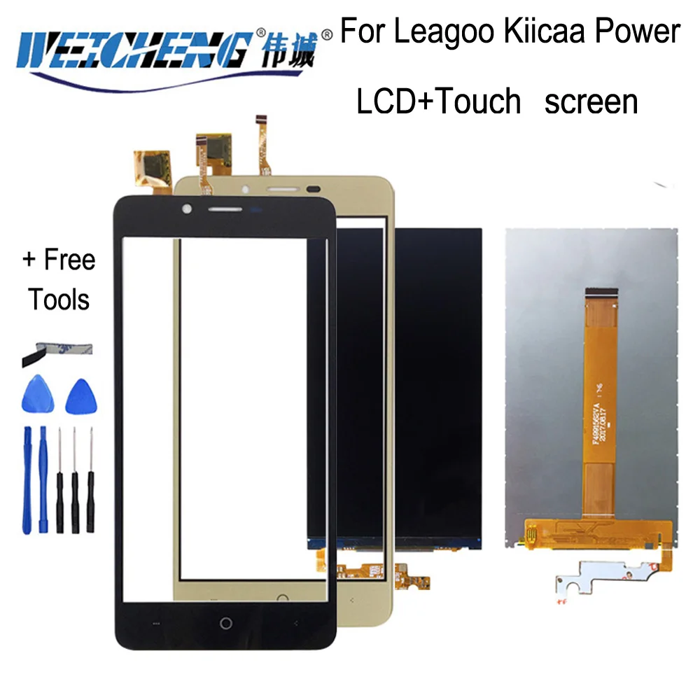 WEICHENG для Leagoo Kiicaa power lcd дисплей+ сенсорный экран в сборе для Kiicaa power lcd дигитайзер+ Бесплатные инструменты